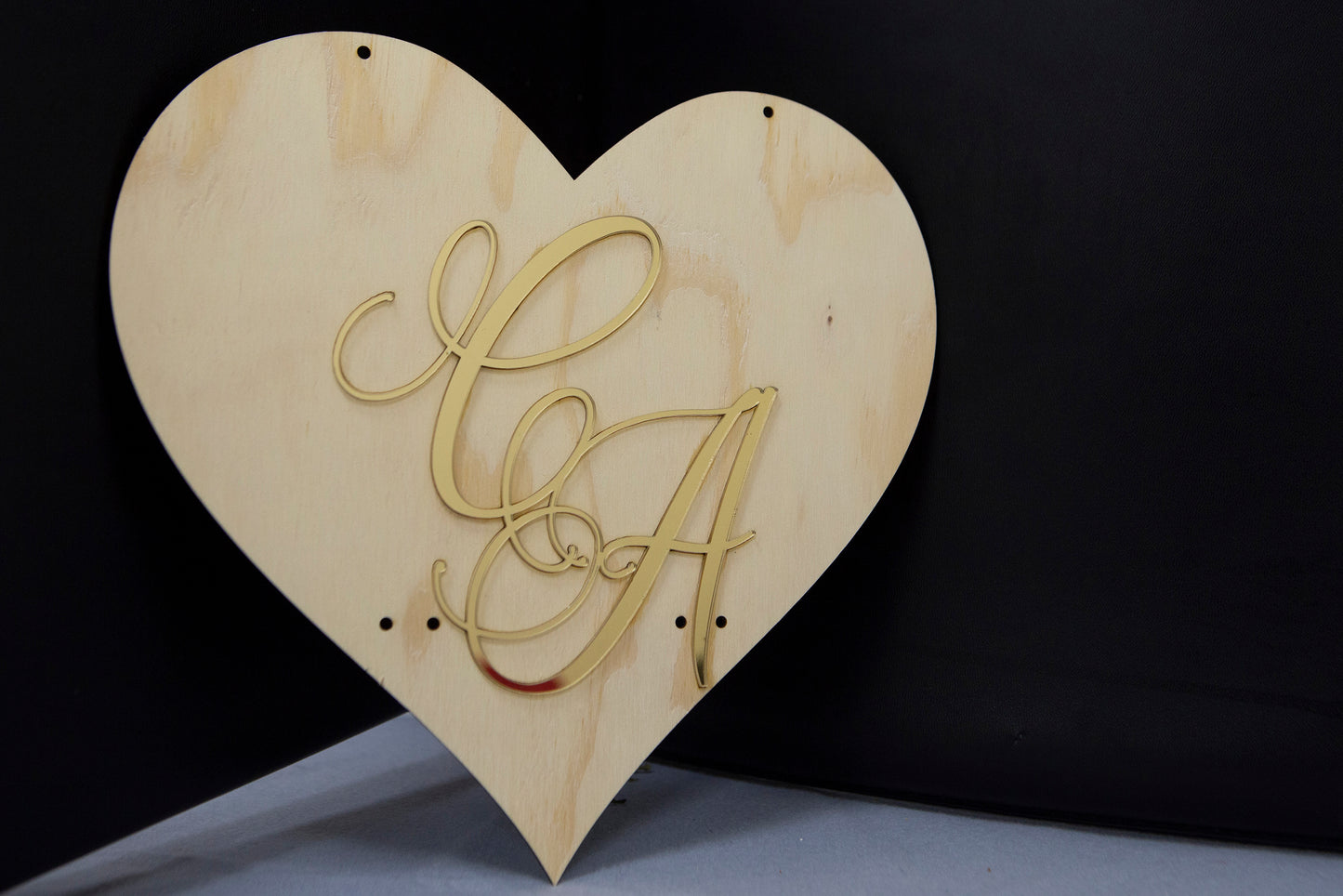 Portafedi personalizzato in legno