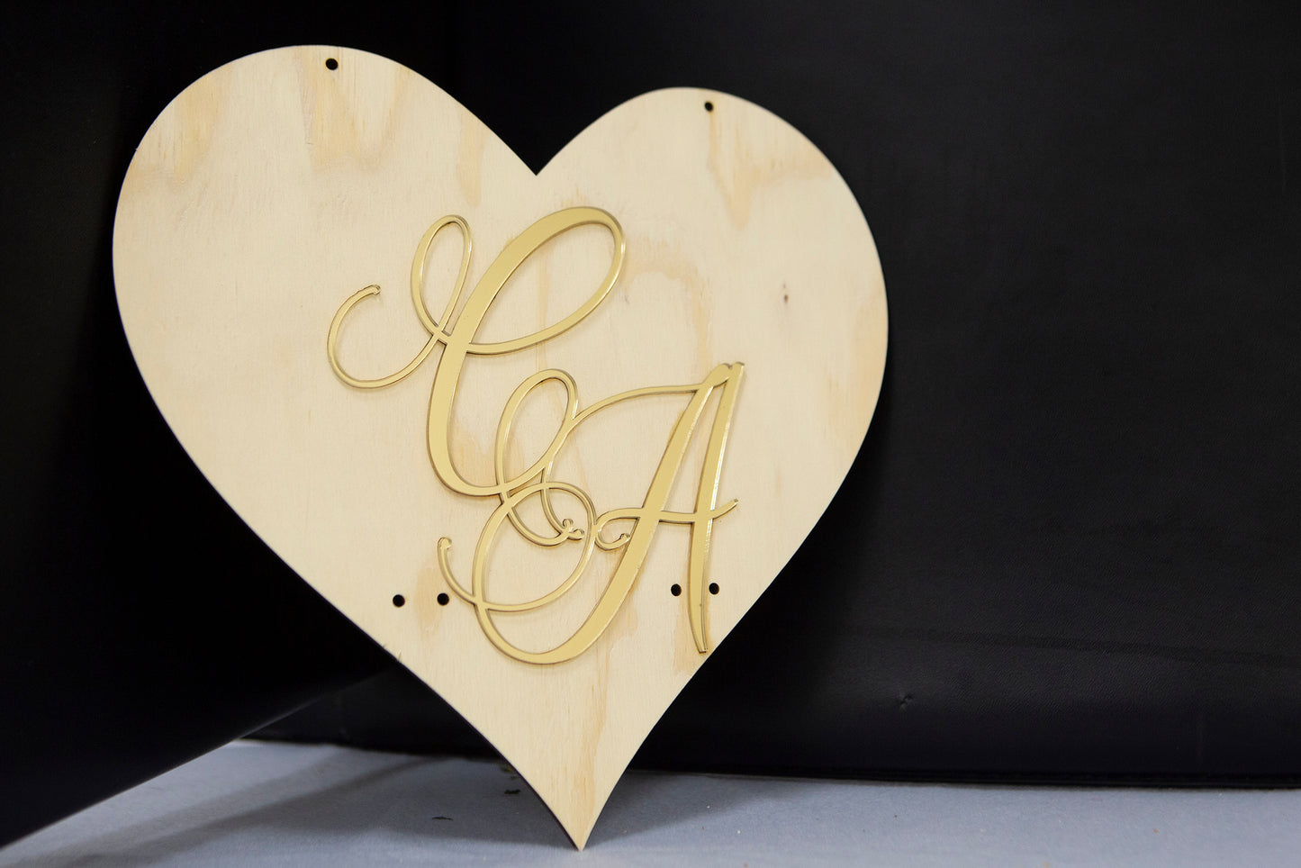 Portafedi personalizzato in legno